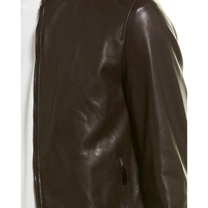 Veste de moto en toile pour homme, nouvelle collection, coupe-vent d'hiver, veste en cuir élégante pour homme - Product Image 2