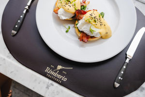 Restaurant Leather <b>Table</b> <b>Mats</b> Smell Proof Heavy Duty Comfortable Waterproof Washable Heat Resistant Non Slip Dining Decor - Product Image 2