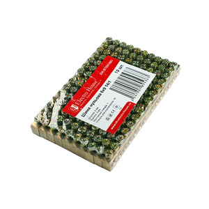 Gran oferta 4/6/7/8/10/12/14/18/24 contactos barra de latón neutro tierra eléctrica con tornillo 6x9 para 1 agujeros 100A bloque de terminales - Product Image 5