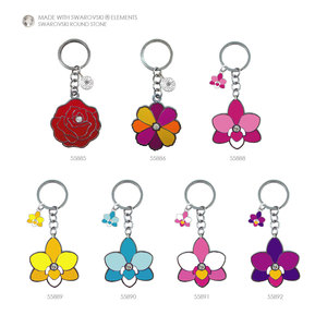 Porte-clés élégant en métal multicolore Design tendance pour les anniversaires - Product Image 3