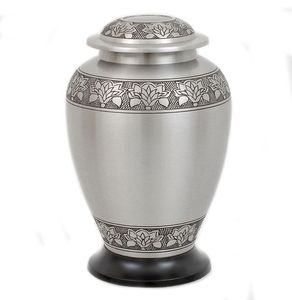 Urnas de cremación de metal pulido mate, memoriales personalizables duraderos en latón de acero inoxidable y aluminio para su ser querido - Product Image 2