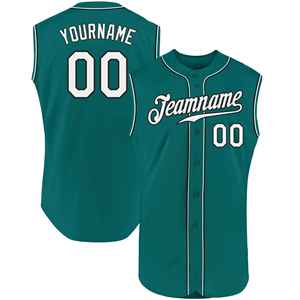 Ensembles de maillots de baseball personnalisés élégants, respirants et légers, en tissu 100 % polyester pour la mode urbaine et le sport - Product Image 1