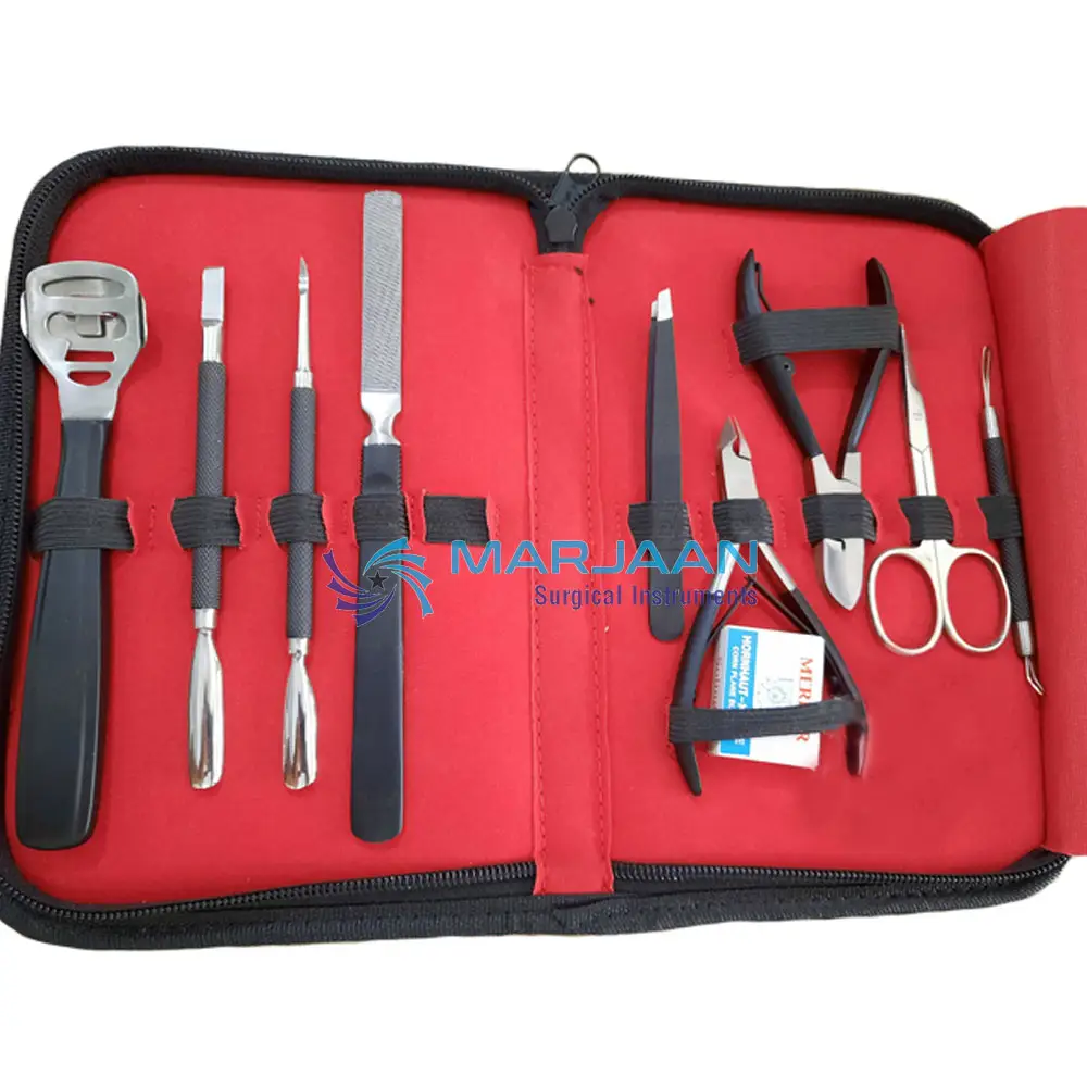 Best Quality Nail Grooming Kits In Stainless Steel Professional Manicure Set For Sale Online