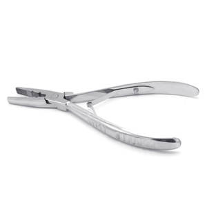 2025 pince d'extension de cheveux en gros en acier inoxydable trame Kit d'outils d'extension de cheveux avec fils de nylon, microbilles, aiguilles - Product Image 2