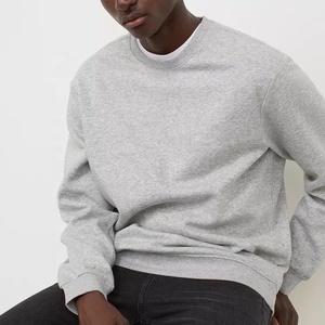 Men's High Quality 100% Cotton Street Wear Hoodies Sweatshirts Custom Logo Printing Crewneck Sweatshirt for Winter - Product Image 6