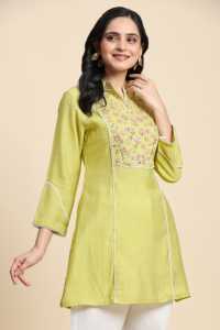 Trendmalls ผ้าไหมงานปักสำหรับผู้หญิง (R98) - Product Image 2