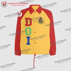 Nuevas chaquetas de entrenador de estilo informal de hermandad y fraternidad griega con bordado personalizado para hombre - Product Image 3