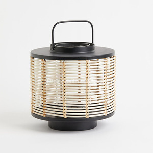 ชุดโคมไฟหวาย2ชิ้นสำหรับตกแต่งบ้านสุดหรู - Product Image 4