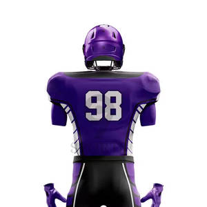 ชุดอเมริกันฟุตบอลสำหรับเด็กและผู้ใหญ่พร้อมสีของทีมและโลโก้แบบกำหนดเองชุดอเมริกันฟุตบอล - Product Image 6