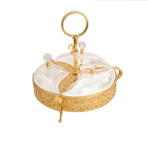 ชามอลูมิเนียมสำหรับใช้ในบ้านและห้องครัวชามโลหะสีทองผลไม้พลาสติกและช็อคโกแลตแบบออกแบบได้ตามที่ต้องการ - Product Image 6