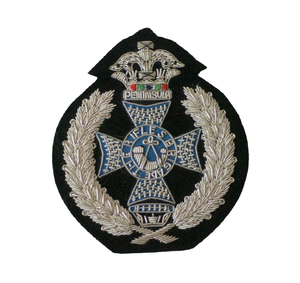 Royal Blazer bordado artillería rango insignias 100% alambre genuino lana hecho a mano coser bordado caja embalado Pin de seguridad - Product Image 1