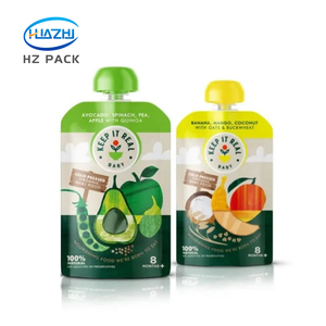Embalaje de plástico líquido Doypack Bag 250Ml 500Ml Piña Mango Zumo de naranja Jalea Aluminio Stand up Spout Pouch para bebida - Product Image 3