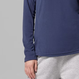 Prix de gros pour les acheteurs en gros, sweat-shirt décontracté pour femmes, design d'hiver, manches longues, logo personnalisé, design avec col zippé - Product Image 3