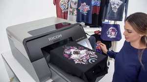 มีสินค้าใหม่ในสต็อก เครื่องพิมพ์ RIIC0H Ri 1000 DTG (พิมพ์ลงบนเสื้อผ้าโดยตรง) และ DTF (พิมพ์ลงบนฟิล์มโดยตรง) - Product Image 2