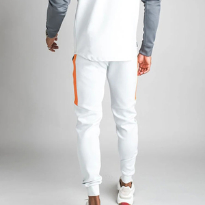 เสื้อวอร์มกีฬาฤดูหนาวของผู้ชายชุดวอร์มมีซิปแบบสวมหัวสำหรับวิ่งออกกำลังกายฟิตเนสพิมพ์ลายสีพื้น - Product Image 3