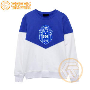 Sudadera de Mujer de la Hermandad Zeta Phi Beta, Diseño Personalizado al por Mayor, Último Modelo, Bordada, de Algodón y Felpa, Transpirable - Product Image 5