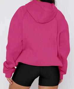 Sudadera con capucha de manga larga para mujer con bolsillo polar 2026 - Product Image 6