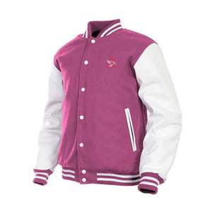 Chaqueta Letterman con Mangas de Cuero, Estilo Urbano, Chaqueta de Invierno para Moda Casual Diaria, Superventas - Product Image 3