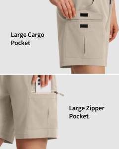 Pantalones cortos de playa de cintura media de algodón 2025 para mujer estilo 100% con bolsillos pantalones cortos de baño de secado rápido para mujer traje de baño - Product Image 5
