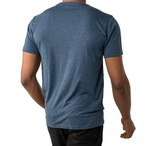 Vente en gros de t-shirts de sport pour hommes de haute qualité 100% polyester/coton éponge française pour l'entraînement - Product Image 2