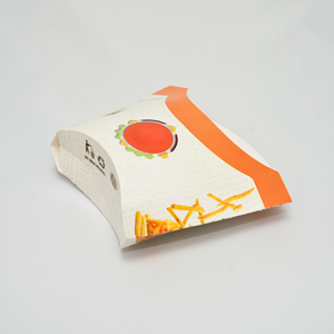 Bolsa de Papel Kraft Impresa a Cuatro Colores Personalizada de Atlas Packaging, Plegable, Rectangular, Apta para Microondas, Estilo Bagasse, Desechable, para Panadería y Alimentos - Product Image 2