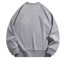 เสื้อฮู้ดดี้คอกลมถักไหมพรมสำหรับผู้ชาย คุณภาพสูง ผลิตตามสั่ง (OEM) ผ้าโพลีเอสเตอร์/คอตตอน พิมพ์ลายซิลค์สกรีน กันลม ระบายอากาศได้ดี เหมาะสำหรับฤดูใบไม้ร่วง - Product Image 3
