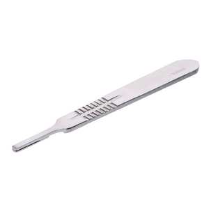 Manche de scalpel professionnel n°3 3 poignées de scalpel légères et autoclavables pour chirurgiens n°3 3 Chirurgicaux - Product Image 6