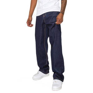 Pantalon en denim surdimensionné léger d'été de qualité supérieure pour hommes vente directe d'usine de pantalon en denim surdimensionné pour hommes à la mode - Product Image 3