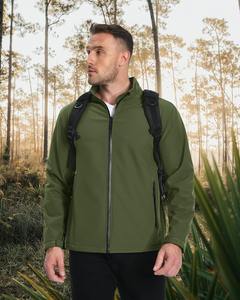 Chaqueta Softshell Personalizada para Hombre, de Lona, Resistente, Impermeable, para Senderismo al Aire Libre, Deportiva, con Capucha, Acolchada, Transpirable, para Invierno - Product Image 5