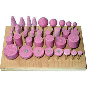 Juego de 45 Piezas de Amoladoras Rotatorias Industriales 8105G con Fuente de Alimentación Eléctrica para Aplicaciones de Pulido - Product Image 1