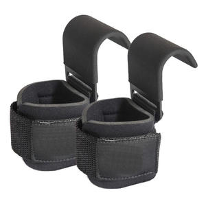 Logo personnalisable crochet de gymnastique antidérapant robuste équipement d'entraînement de fitness d'haltérophilie en métal en néoprène Protection avancée - Product Image 2