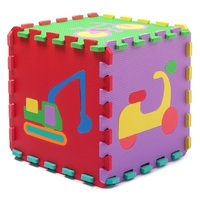 Vente en gros fournisseur OEM Tapis de jeu écologique en mousse EVA à emboîtement Tapis de puzzle Jouet éducatif pour enfants Coloré