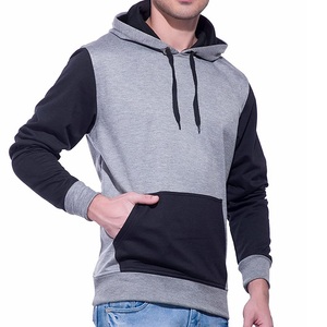 Jersey de algodón y poliéster para hombre, sudadera de invierno con capucha de gran tamaño transpirable con logotipo personalizado, estampado impermeable, venta al por mayor - Product Image 3