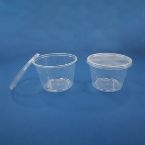 Recipientes para Alimentos con Tapas – Vasos de 500 ml Aptos para Microondas para Comida para Llevar, Condimentos, Empaque y Almacenamiento de Alimentos - Product Image 1
