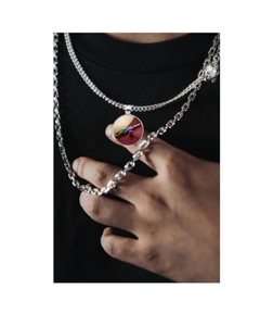 Cadena de Aleación Deportiva Clásica del Equipo de Cricket Sudafricano con Diseño de la Bandera Nacional - Regalo Novedoso y de Moda - Product Image 3