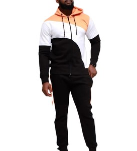 Chándales de secado rápido transpirables OEM/ODM personalizados de algodón 100% de alta calidad para hombres de talla grande con estampado de verano características colores de bloque - Product Image 6