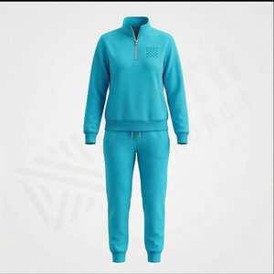Chándales de Algodón Estampados con Capucha de Alta Calidad para Mujer, Logotipo Personalizado, Estilo Urbano Informal, Nueva Colección de Invierno, Ropa Deportiva para Gimnasio - Product Image 1