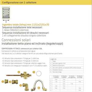 Kit solaire thermique Baxi pour systèmes hybrides CSI pour chauffe-eau solaires - Product Image 4