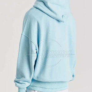 Sudaderas con capucha informales para hombre del mejor fabricante, secado rápido, transpirable, 100% algodón, patrón sólido, cuello con capucha, temporada de invierno, venta en línea - Product Image 6