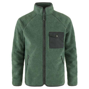 Chaqueta de forro polar personalizada para exteriores, multicolor, de alta calidad, diseño sencillo, con contraste de colores - Product Image 6