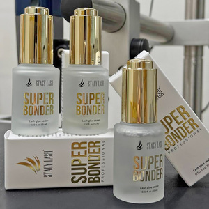 Super Bonder Lash <b>Extensions</b> for 15ml Liquid <b>Eyelash</b> <b>Glue</b> | Vegan Cruelty-Free Latex Free Formula | Accelerates - Product Image 5