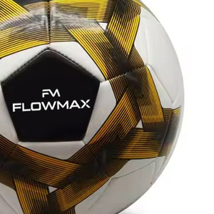 Balón de Fútbol Flowmax de Nuevo Diseño, Cosido a Máquina, para Entrenamiento, Venta al por Mayor, Tamaño Oficial 5, Impresión Personalizada - Product Image 4