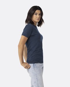 Camiseta de Manga Corta para Mujer, con Logotipo Personalizado, 100% Algodón, de Alta Calidad, Transpirable, Ecológica, de Secado Rápido, Color Granate - Product Image 5