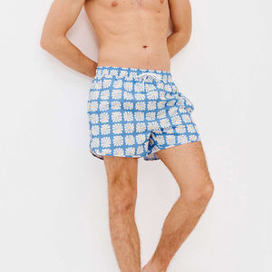 Shorts de Playa para Hombre, Diseño Personalizado con Impresión Digital, Cintura con Cordón Ajustable, Alta Calidad, Transpirables, Precio Económico - Product Image 3