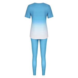 Venta al por mayor de chándal de mujer, traje de jogging de moda, ropa deportiva de dos piezas, logotipo personalizado, proveedor de fábrica - Product Image 2