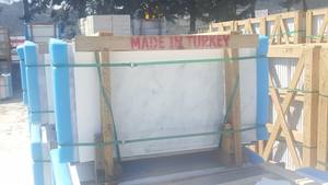 รูปแบบแฟชั่นใหม่หรูหราสินค้าที่ดีที่สุดขาย2เซนติเมตรหนา60X60 Carrara กระเบื้องหินอ่อนสีขาวตัดขนาดที่ทำในตุรกี CEM-P-32 - Product Image 2