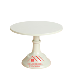 Decoración de fiesta Soportes de pastel de lujo en decoraciones superiores de mármol Venta caliente Boda con acabado de níquel - Product Image 5