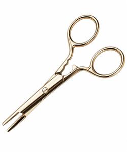 Pinzas de Pesca de Acero Inoxidable con Mordaza Dentada para Desenganchar Anzuelos y Hemostatizar, Herramienta Elegante para Pesca con Mosca - Product Image 1
