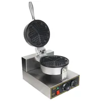 BAOKANG Machine professionnelle de gaufrier de sucette de taille de morsure électrique commerciale de forme de coeur pour la vente en gros