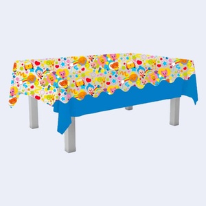 Mantel de Plástico para Fiestas Infantiles, Diseño Plim Plim, 1.2X1.8M, Decoración para Fiestas - Product Image 1